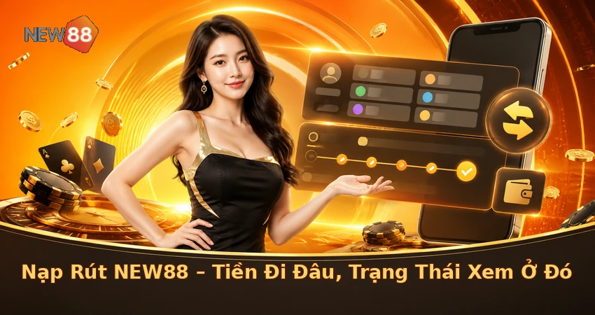 Nạp Rút NEW88 – Tiền Đi Đâu, Trạng Thái Xem Ở Đó